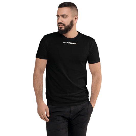 CLASSIC SL FITTED TEE (BLACK) - STATURE LABS™